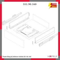 Thanh đồng bộ 600mm Hafele 551.90.160