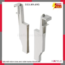 ĐẦU NỐI VÁCH CHIA AN D XÁM Hafele 553.89.695