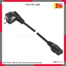 ĐẤU PHÍCH CẤM CÓ DÂY DÀI 2M Hafele 554.99.320
