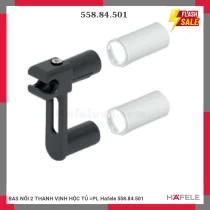 BAS NỐI 2 THANH VỊNH HỘC TỦ =PL Hafele 558.84.501