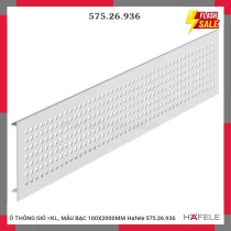 Ô THÔNG GIÓ =KL, MÀU BẠC 100X2000MM Hafele 575.26.936