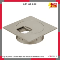 Nắp chụp nhựa luồn dây điện, mau inox,60 Hafele 631.07.012