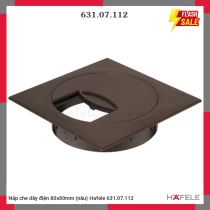 Nắp che dây điện 80x80mm (nâu) Hafele 631.07.112