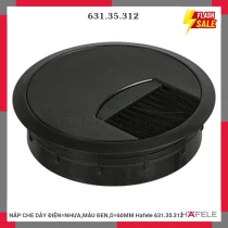 NẮP CHE DÂY ĐIỆN=NHỰA,MÀU ĐEN,D=60MM Hafele 631.35.312