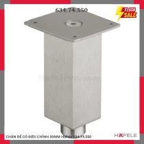 CHÂN ĐẾ CÓ ĐIỀU CHỈNH 50MM Hafele 634.74.550