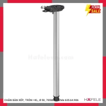 CHÂN BÀN XẾP, TRÒN =KL, Ø 50, 705MM Hafele 635.64.906
