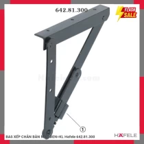 BAS XẾP CHÂN BÀN MÀU ĐEN=KL Hafele 642.81.300