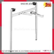 RAY MỞ RỘNG MẶT BÀN =KL 610/720MM Hafele 642.83.250