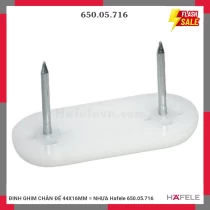 ĐINH GHIM CHÂN ĐẾ 44X16MM = NHỰA Hafele 650.05.716