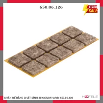 CHÂN ĐẾ BẰNG CHẤT DÍNH 30X30MM Hafele 650.06.126