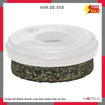 CHÂN ĐẾ BẰNG NHỰA LOẠI ÂM Hafele 650.22.332