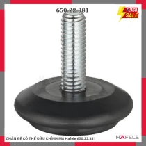 CHÂN ĐẾ CÓ THỂ ĐIỀU CHỈNH M8 Hafele 650.22.381
