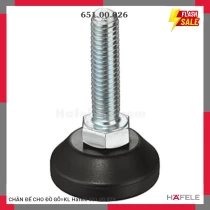CHÂN ĐẾ CHO ĐỒ GỖ=KL Hafele 651.00.026