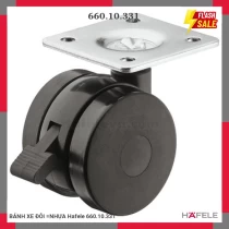 BÁNH XE ĐÔI =NHỰA Hafele 660.10.331