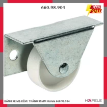 BÁNH XE MẠ KẼM/ TRẮNG 35MM Hafele 660.98.904