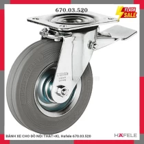 BÁNH XE CHO ĐỒ NỘI THẤT=KL Hafele 670.03.520