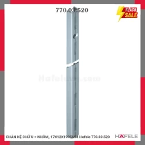 CHÂN KỆ CHỮ U = NHÔM, 17X12X1995MM Hafele 770.03.520
