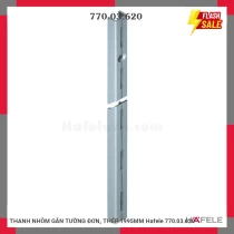 THANH NHÔM GẮN TƯỜNG ĐƠN, THÉP 1995MM Hafele 770.03.620