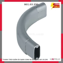 THANH TREO QUẦN ÁO DẠNG CONG 90 ĐỘ Hafele 801.03.290
