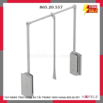 TAY NÂNG TREO QUẦN ÁO TẢI TRỌNG 10KG Hafele 805.20.557