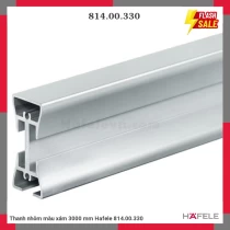 Thanh nhôm màu xám 3000 mm Hafele 814.00.330
