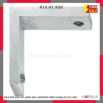 BAS NỐI GÓC=KL,MÀU BẠC,40X40X21MM Hafele 814.01.920
