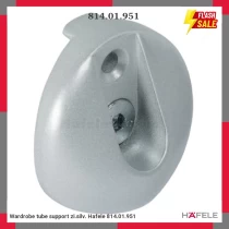 Wardrobe tube support zi.silv. Hafele 814.01.951