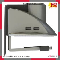 TRỤ ELIPTA CÓ USB Hafele 818.10.910