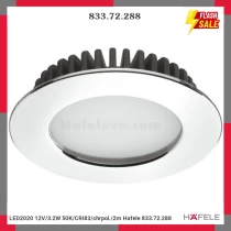 LED2020 12V/3.2W 50K/CRI83/chrpol./2m Hafele 833.72.288