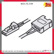 DÂY NỐI LED DÂY 12V VỚI NGUỒN 10X2000MM Hafele 833.73.739