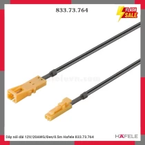 Dây nối dài 12V/20AWG/Đen/0.5m Hafele 833.73.764