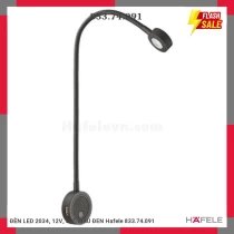 ĐÈN LED 2034, 12V, 3W, MÀU ĐEN Hafele 833.74.091