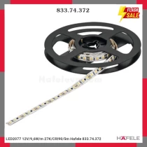 LED2077 12V/9,6W/m 27K/CRI90/5m Hafele 833.74.372