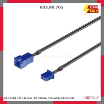DÂY ĐIỆN NỐI DÀI CHO LED 350MA, 1M Hafele 833.80.705