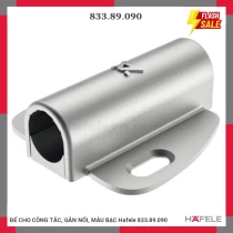 ĐẾ CHO CÔNG TẮC, GẮN NỔI, MÀU BẠC Hafele 833.89.090