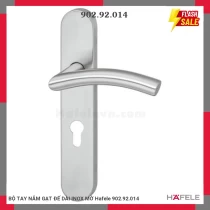 BỘ TAY NẮM GẠT ĐẾ DÀI INOX MỜ Hafele 902.92.014