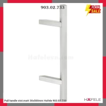 Pull handle stst.matt 30x500mm Hafele 903.02.733