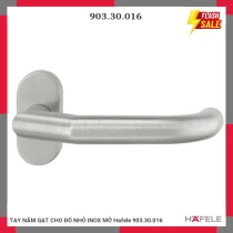 TAY NẮM GẠT CHO ĐỐ NHỎ INOX MỜ Hafele 903.30.016
