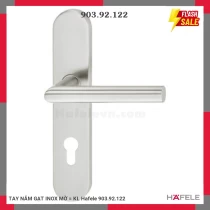 TAY NẮM GẠT INOX MỜ = KL Hafele 903.92.122