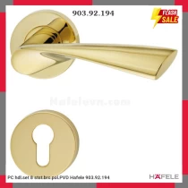 PC hdl.set 8 stst.brc.pol.PVD Hafele 903.92.194