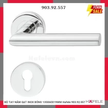 BỘ TAY NẮM GẠT INOX BÓNG 135X60X19MM Hafele 903.92.557