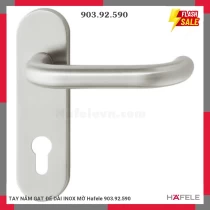 TAY NẮM GẠT ĐẾ DÀI INOX MỜ Hafele 903.92.590