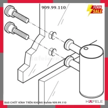 BAS CHỐT KÍNH TRÊN KHUNG Hafele 909.99.110
