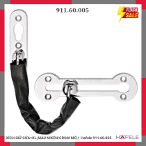 XÍCH GIỮ CỬA=KL,MÀU NIKEN/CROM MỜ,1 Hafele 911.60.005
