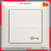 NÚT NHẤN EXIT NHỰA TRẮNG Hafele 911.68.045
