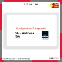 THẺ SA WELLNESS Hafele 917.42.120