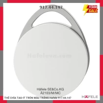 THẺ CHÌA TAG-IT TRÒN MÀU TRẮNG Hafele 917.44.147