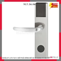 KHÓA DT LITE TAY C MỞ PHẢI ĐỒNG MỜ 38-65 Hafele 917.56.065