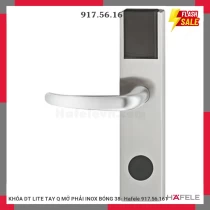KHÓA DT LITE TAY Q MỞ PHẢI INOX BÓNG 38- Hafele 917.56.161