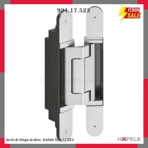 Arch.dr.hinge al.silvc. Hafele 924.17.523